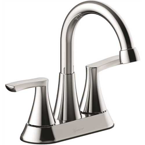 Seasons Raleigh Double-Handle Bathroom Faucet in Chrome with Push Pop-Up