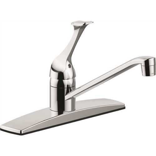US Lock 67103W-0101 Single-Handle Standard Kitchen Faucet in Chrome