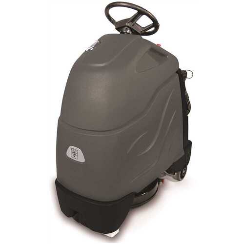 Iscrub 20 130 mAh OBC Pad Driver, Battery Operated, Ride On Scrubber, 20 in. Cleaning Path, On Board Charger