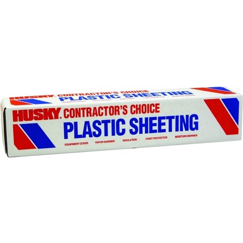 Painter's Sheeting, 200 ft L, 12 ft W, Clear