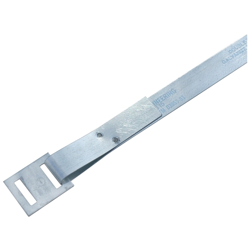 MBU7 Frame Tie with Buckle, Galvanized - pack of 20