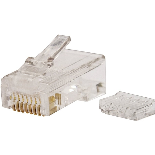 GB GMC-88M6 Modular Plug, RJ-45 Connector, 8 -Contact, 8 -Position, White - pack of 50