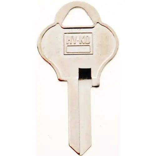 Key Blank, Brass, Nickel, For: Pado Cabinet, House Locks and Padlocks - pack of 10