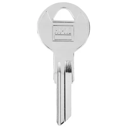 Key Blank, Brass, Nickel-Plated, For: Independent/Ilco IN4 Door Locks - pack of 10