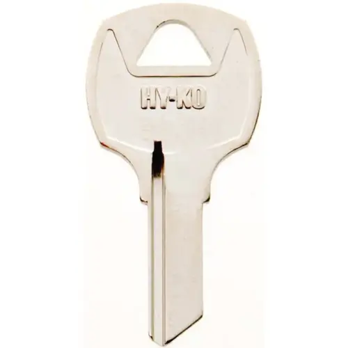 Key Blank, Brass, Nickel, For: National Cabinet Locks - pack of 10