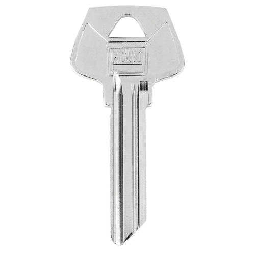 Key Blank, Brass, Nickel-Plated, For: Sargent S45 Locks