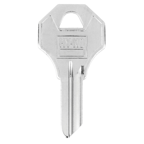 Key Blank, Brass, Nickel-Plated, For: Yale Y10 Locks - pack of 10