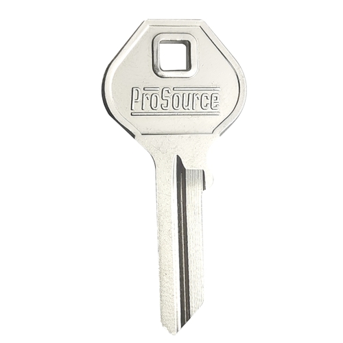 Key Blank, Brass, Nickel - pack of 10