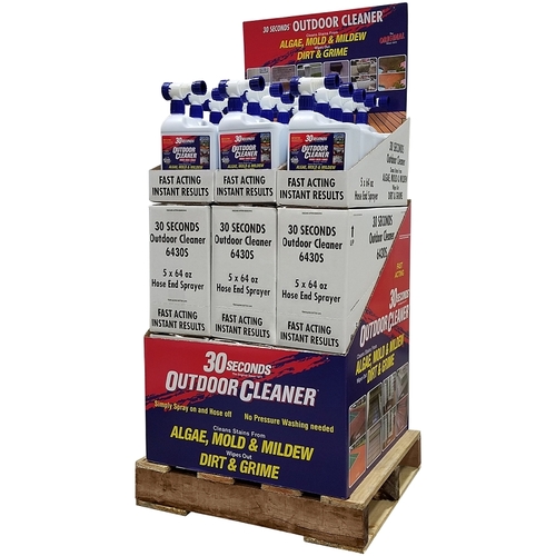 Outdoor Cleaner, 64 oz, Liquid, Characteristic - pack of 45