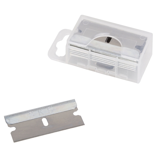 Razor Blade, 1-1/2 in L, with Dispenser - pack of 10