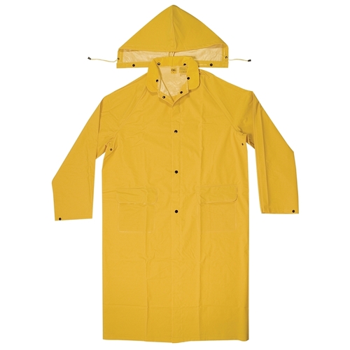 COAT TRENCH HEAVY PVC 2PC MED Yellow