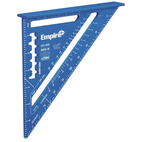 Empire Level E2994 SQUARE RAFTER WIDE FLANGE 7IN Blue