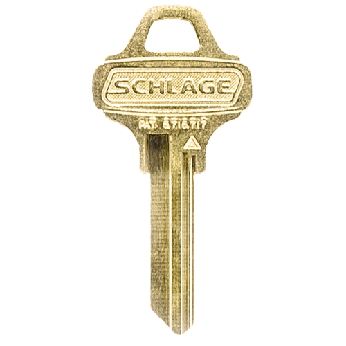 KEYBLANK SCHLAGE C123 Nickel-Silver