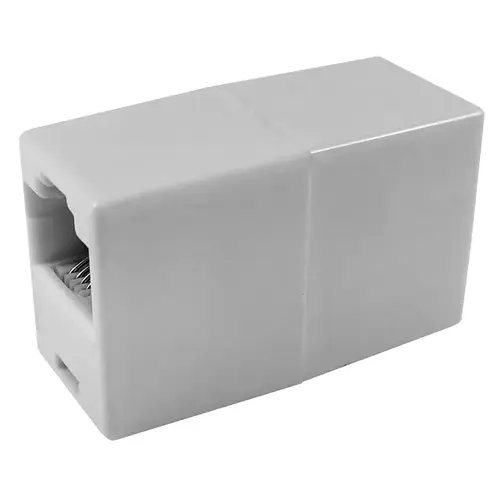 Ethernet In-Line Coupler, White