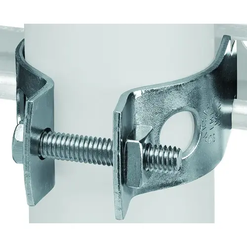 Superstrut Z702 21/2EG-10 Pipe Clamp, Steel, Electro-Galvanized