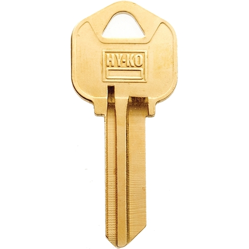 Key Blank, Brass, For: Kwikset Cabinet, House Locks and Padlocks