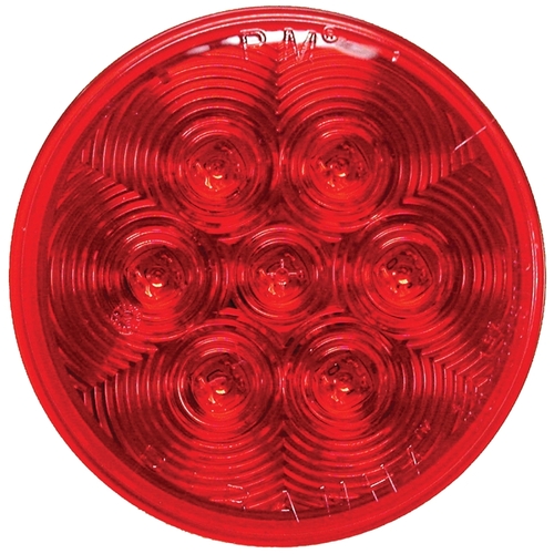 PM Company, LLC V826KR-7 Tail Light Kit, 9/16 V, 7-Lamp, LED Lamp, Red Lamp