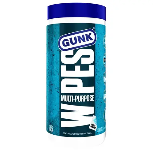 Gunk MPDW30 Citrus 8 In. x 12 In. Multi-Purpose Wipes (30-Count)