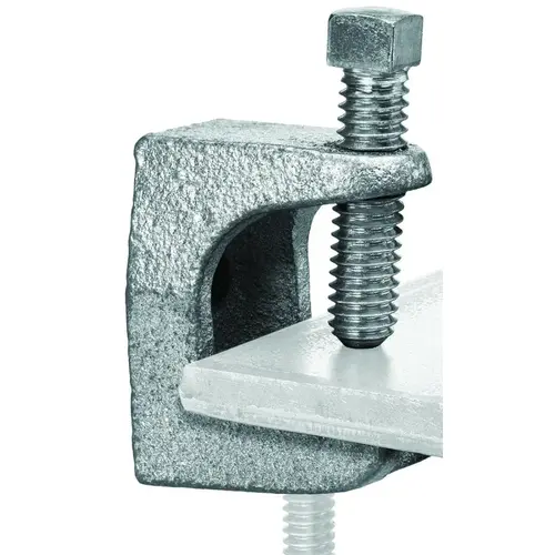 Superstrut Z503-5 1/2 In. Electroplated Zinc Malleable Iron Beam Clamp Silver
