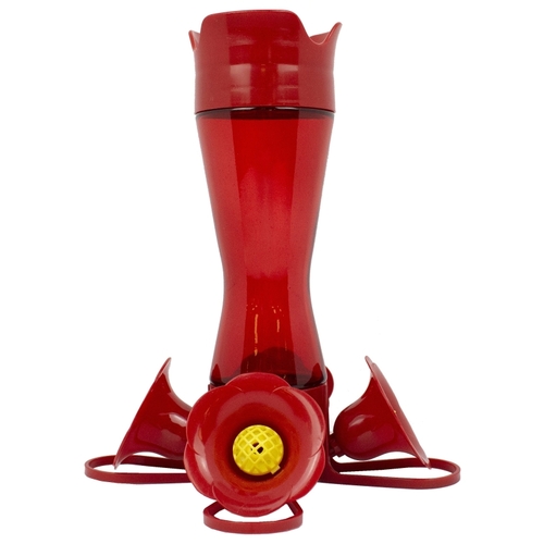 Perky Pet 403CP FEEDER HUMMINGBIRD PLAS PW 8OZ Red