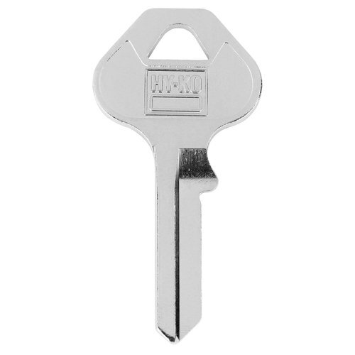 Key Blank, Brass, Nickel-Plated, For: Ace Padlock 88/40KB Locks - pack of 10