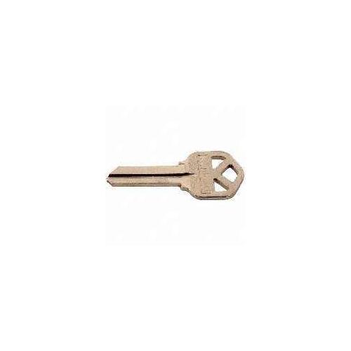 Kwikset 1063NP Key Blank, Brass, Nickel, For: Lockset