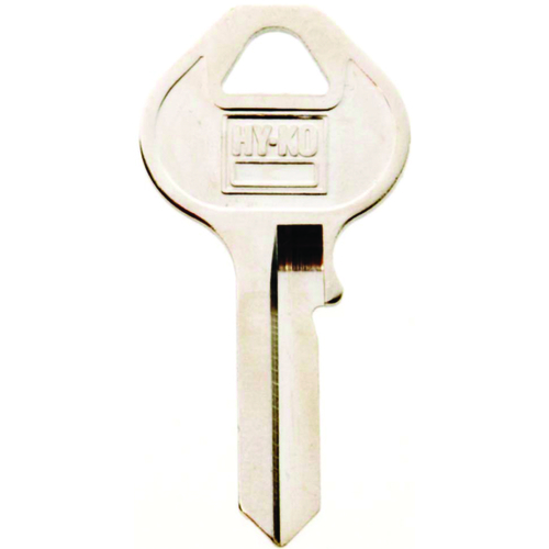 Hy-Ko 11010M10-XCP10 Key Blank, Brass, Nickel, For: Master Locks and Padlocks - pack of 10