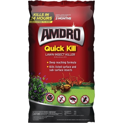 Amdro 100544772 QUICK KILL 100527080 Lawn Insect Killer, 10 lb Bag