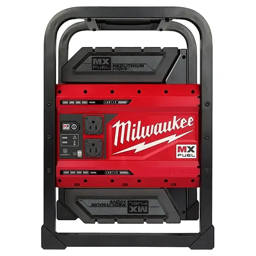 Milwaukee MXF002-2XC MX FUEL CARRY-ON Power Supply, 120 V Input, 120 V Output, 1800 to 3600 W, 2-Outlet