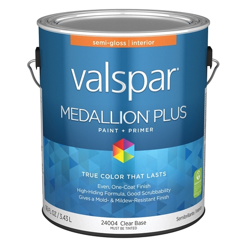 Medallion Plus Interior Paint & Primer - Semi-Gloss / Clear Base / 1 Gallon