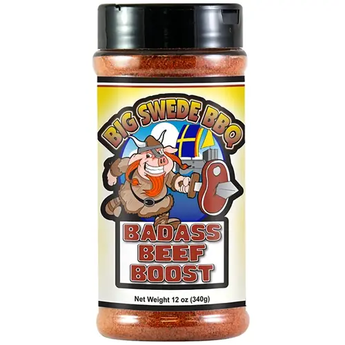 BBQ Spot OW74500 Bad Ass Beef Boost Rub, 12 oz Bottle