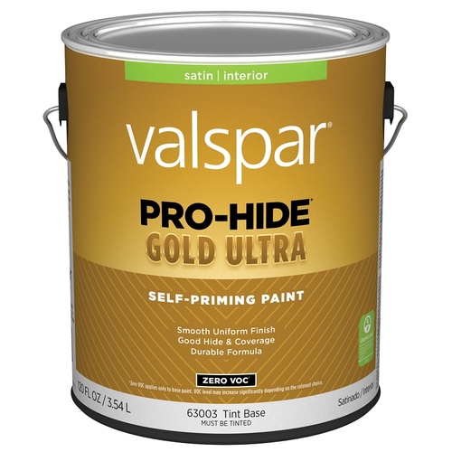 Pro-Hide Gold Ultra Interior Self-Priming Paint - Satin / Tint Base / 1 Gallon