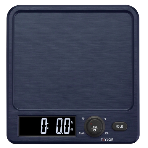 TAYLOR PRECISION PRODUCTS 5280827 SCALE KITCHEN ANTIMICROBL NAVY