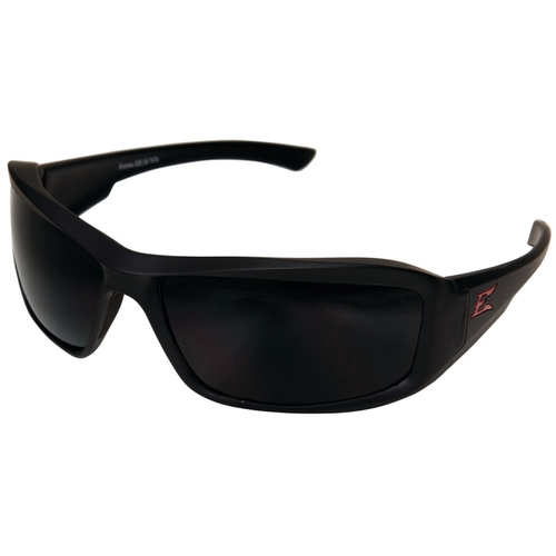 Polarized Safety Glasses, Unisex, Polycarbonate Lens, Full Frame, Nylon Frame, Matte Black Frame
