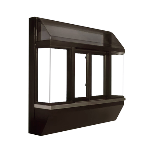 Ready Access BO10-5348BR-FAE Bump Out 10 Bi-Parting Window Fully Automatic Electric Dark Bronze
