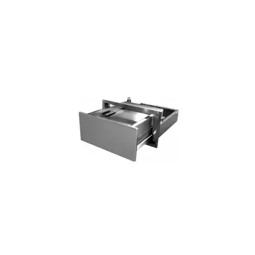 18" x 25" x 9" Thru-Wall Security Transaction Drawer
