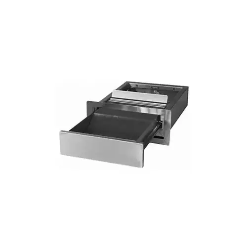 12" x 16-3/4" x 3-3/4" Thru-Wall Security Transaction Drawer
