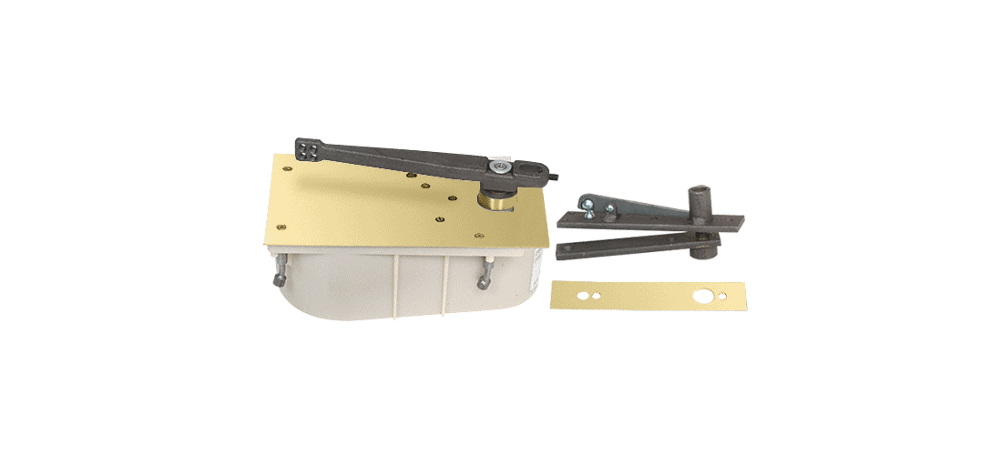Rixson 28105sh0lhpb Polished Brass 28 Series Center Hung Left