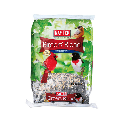 Kaytee 100033763 Wild Bird Food Birders Blend Songbird Black Oil Sunflower Seed 16 lb