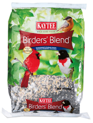 Kaytee 100033763 Wild Bird Food Birders Blend Songbird Black Oil Sunflower Seed 16 lb