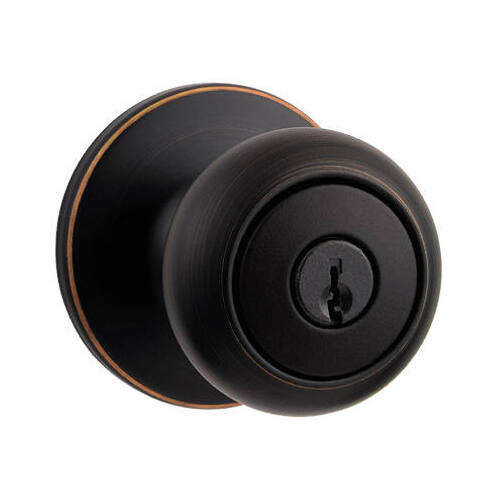 Cove Keyed Entry Knob - pack of 3