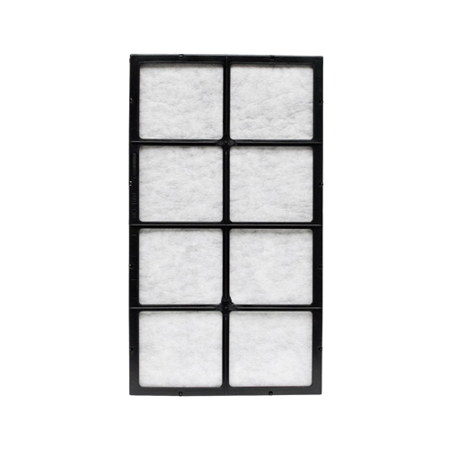 Air Filter, 18-1/2 in L, 3/4 in W, Plastic Frame, White