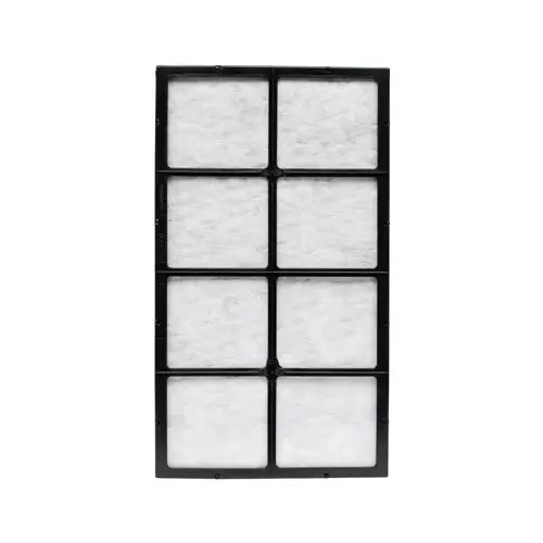 Essick Air 1051 Air Filter, 18-1/2 in L, 3/4 in W, Plastic Frame, White