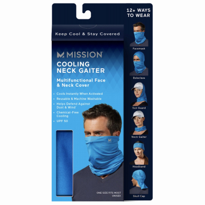 ALLSTAR 5131 Neck Gaiter Unisex, Unisex, One-Size, Blue