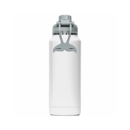 Hydra Series Bottle, 34 oz Capacity, 18/8 Stainless Steel/Copper, Pearl/White, Powder-Coated