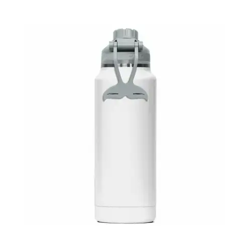ORCA ORCHYD34PEWHGY Hydra Series Bottle, 34 oz Capacity, 18/8 Stainless Steel/Copper, Pearl/White, Powder-Coated