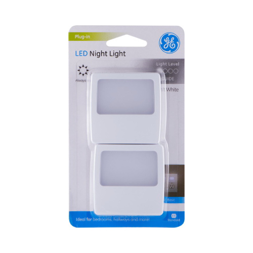 GE 11311 Night Light Automatic Plug-in LED White