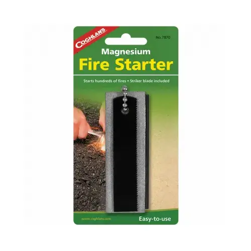 Coghlan's 7870 Fire Starter Silver 5.875" H X 3/8" W X 3" L Silver