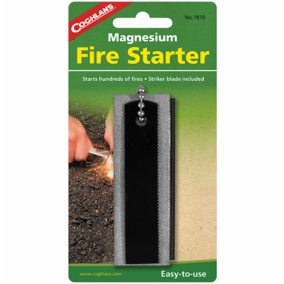 Coghlan's 7870 Fire Starter Silver 5.875" H X 3/8" W X 3" L Silver