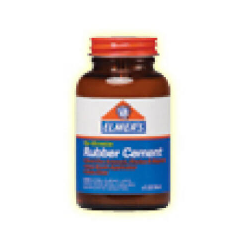Rubber Cement Adhesive 4 oz White - pack of 12